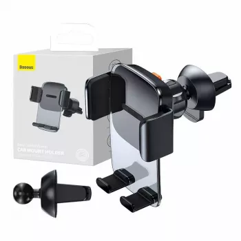 Baseus Easy Control Clamp držiak do auta na mriežku (čierna)