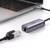UGREEN USB-C na RJ45 Gigabit Ethernet adaptér (sivá) - 40322 CM483