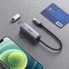 UGREEN USB-C na RJ45 Gigabit Ethernet adaptér (sivá) - 40322 CM483