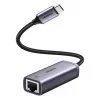 UGREEN USB-C na RJ45 Gigabit Ethernet adaptér (sivá) - 40322 CM483