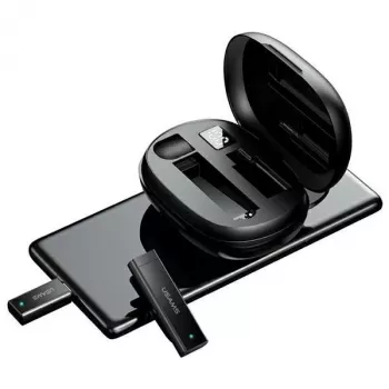 USAMS bezdrôtový lavalier mikrofón ENC 2.4G Lightning ZB244MKF01