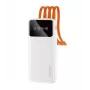 DUDAO K6Pro Power Bank 10000mAh 10W 4 kábel čierna