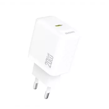 Dudao A26EU GaN 20W USB-C nabíjačka biela