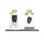 Dudao A26T GaN 25W USB-A, USB-C nabíjačka - čierna