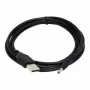 Gembird USB konektor samec na 3,5-mm konektor samec nabíjací kábel 1,8 m čierny