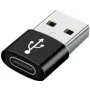 Gembird Cablexpert USB 2.0 adaptér USB-A konektor samec na USB-C konektor samica čierny