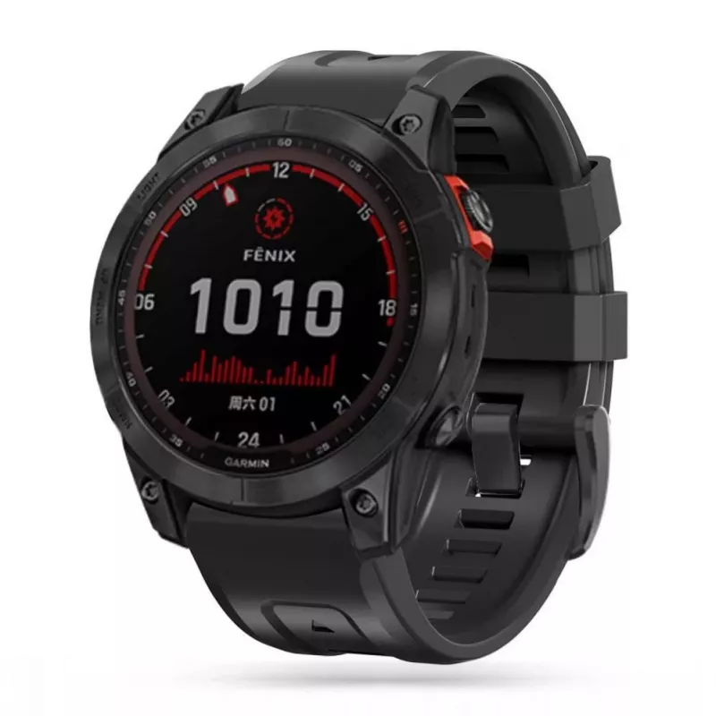 TECH-PROTECT ICONBAND Garmin Fenix 5 / 6 / 6 Pro / 7 remienok na smartwatch - čierny