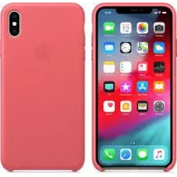 Apple iPhone XS Max kožené puzdro MTEX2ZM/A pfingstrosa