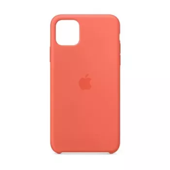 Apple iPhone 11 Pro Max silikónové puzdro MX022ZM/A oranžové
