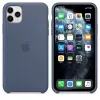 Apple iPhone 11 Pro Max silikónové puzdro MX032ZM/A Alaskan Blue