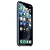 Apple iPhone 11 Pro Max silikónové puzdro MX032ZM/A Alaskan Blue