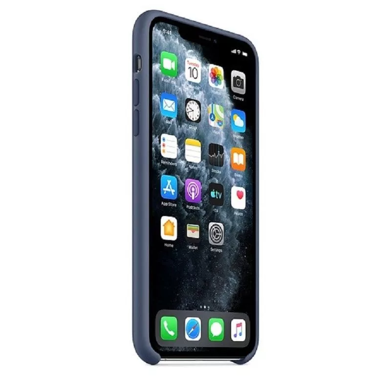 Apple iPhone 11 Pro Max silikónové puzdro MX032ZM/A Alaskan Blue