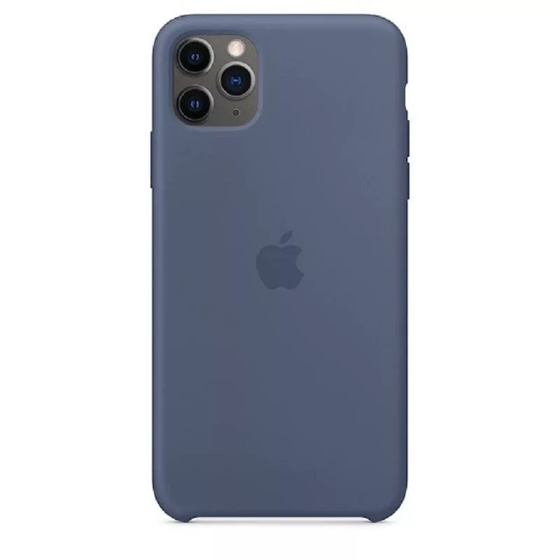 Apple iPhone 11 Pro Max silikónové puzdro MX032ZM/A Alaskan Blue