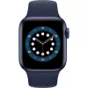 Apple Watch Series 6 GPS, 40mm hliníkové puzdro s Deep Navy Sport Band modré