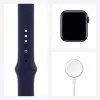 Apple Watch Series 6 GPS, 40mm hliníkové puzdro s Deep Navy Sport Band modré