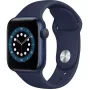 Apple Watch Series 6 GPS, 40mm hliníkové puzdro s Deep Navy Sport Band modré