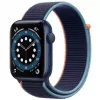 Apple Watch Series 6 GPS, 44mm hliníkové puzdro so športovým remienkom Deep Navy
