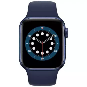 Apple Watch Series 6 GPS, 44mm hliníkové puzdro so športovým remienkom Deep Navy