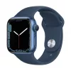 Apple Watch Series 7 GPS, 41mm modré hliníkové puzdro so športovým remienkom - Regular Abyss Blue