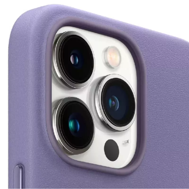 Apple iPhone 13 Pro Max kožené puzdro s MagSafe Wisteria