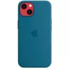 Apple iPhone 13 silikónové puzdro s MagSafe Blauhäher