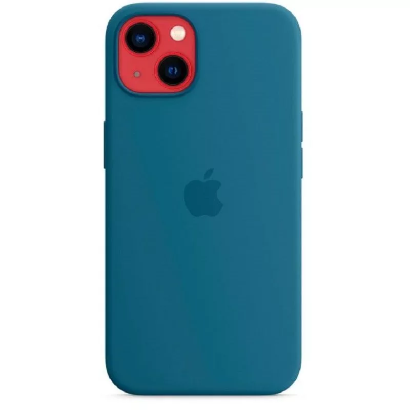 Apple iPhone 13 silikónové puzdro s MagSafe Blauhäher