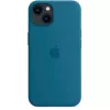 Apple iPhone 13 silikónové puzdro s MagSafe Blauhäher
