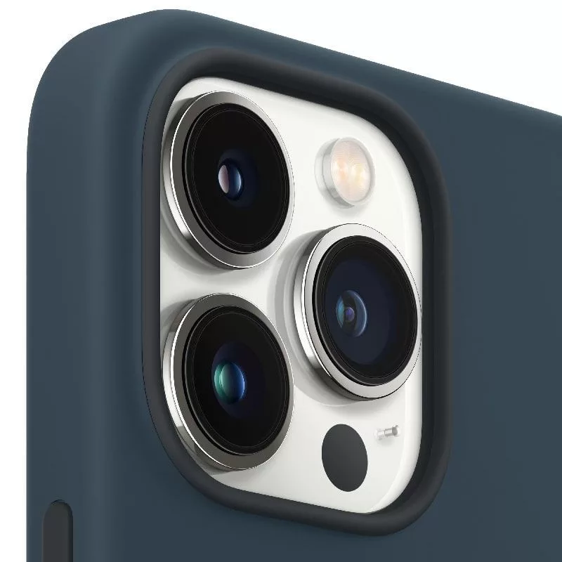Apple iPhone 13 Pro silikónové puzdro s MagSafe Abyss Blue
