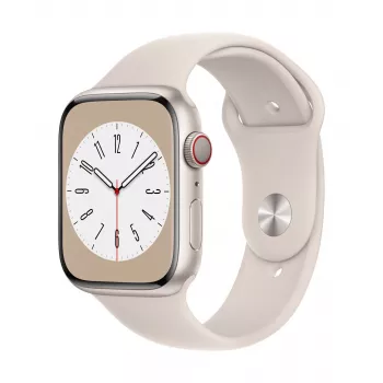 Apple Watch Series 8 GPS 45mm hliníkové puzdro so športovým remienkom Starlight