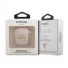 Guess Apple AirPods 1/2 puzdro 4G Script Metal Collection ružová