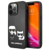 Karl Lagerfeld Apple iPhone 13 Pro Choupette PU kožené puzdro čierna