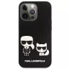 Karl Lagerfeld Apple iPhone 13 Pro Choupette PU kožené puzdro čierna