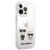 Karl Lagerfeld iPhone 13 Pro Choupette puzdro transparentná