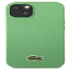 Lacoste Apple iPhone 14 Iconic Petit Pique Logo zelený zadný kryt