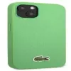 Lacoste Apple iPhone 14 Iconic Petit Pique Logo zelený zadný kryt