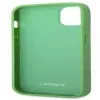 Lacoste Apple iPhone 14 Iconic Petit Pique Logo zelený zadný kryt
