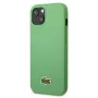 Lacoste Apple iPhone 14 Iconic Petit Pique Logo zelený zadný kryt