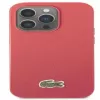 Lacoste Apple iPhone 14 Pro Iconic Petit Pique Logo puzdro červená