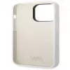 Karl Lagerfeld Apple iPhone 14 Pro Liquid Silicone Ikonik NFT puzdro biela