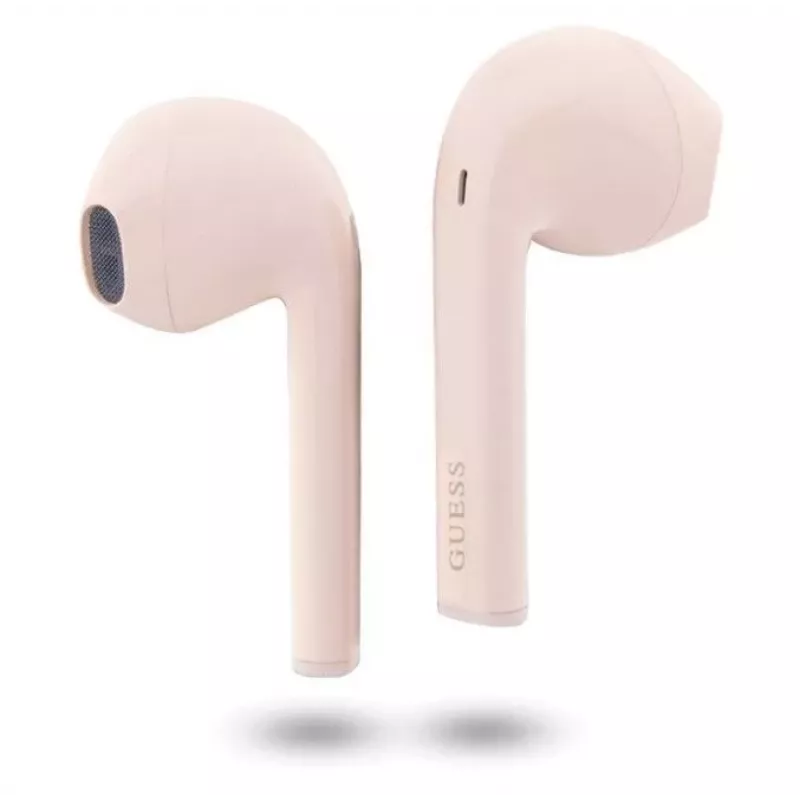 Guess GUTWST26PSP True Wireless Stereo Bluetooth 5.0 in-ear slúchadlá s nabíjacím puzdrom ružová