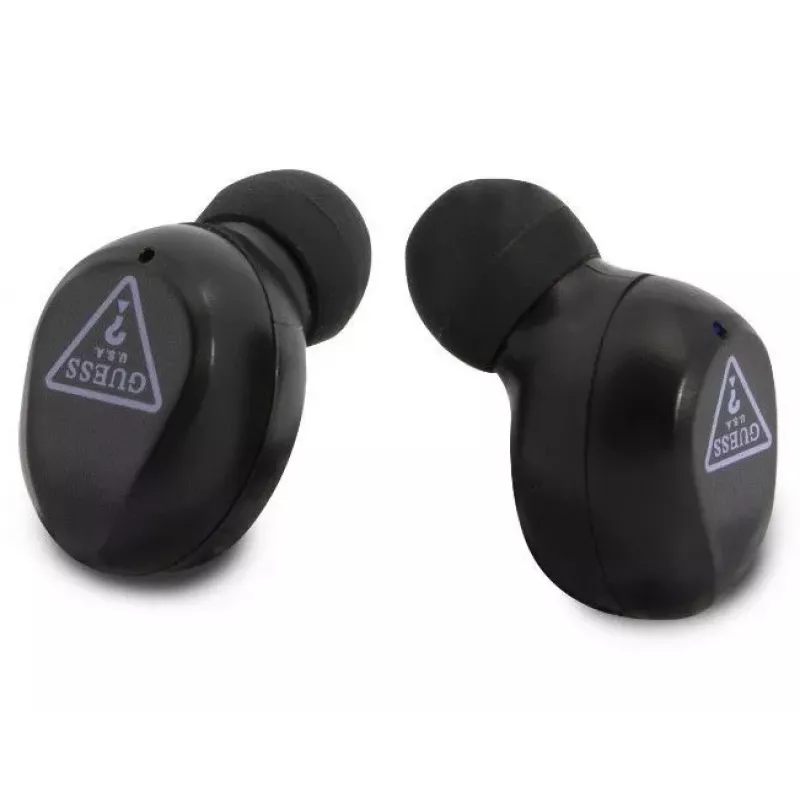 Guess True Wireless Triangle Logo BT5.0 stereo slúchadlá fialová