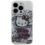 Hello Kitty HKHCP15SHDGPHT iPhone 15 / 14 / 13 6,1 pevné puzdro IML Kitty On Bricks Graffiti biela