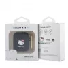 Hello Kitty puzdro z tekutého silikónu 3D Kitty Head Logo pre AirPods 1/2 čierna