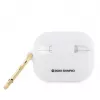Hello Kitty Apple AirPods Pro puzdro silikónové 3D Kitty Head biela