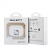 Hello Kitty Apple AirPods Pro puzdro silikónové 3D Kitty Head biela