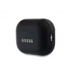 Guess Apple AirPods Pro 2 PU zrnité puzdro Classic Logo čierne