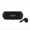 Guess Elongated Metallic ENC TWS bezdrôtové slúchadlá čierne