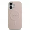 Guess Apple iPhone 17 PU Saffiano puzdro MagSafe ružové