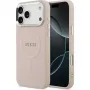 Guess Apple iPhone 17 Pro Max silikónové puzdro s MagSafe Classic Logo ružové