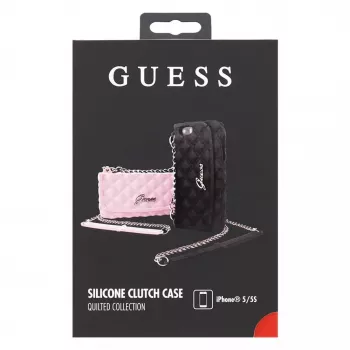 Apple Quilted Clutch silikónové puzdro pre iPhone 6 ružová